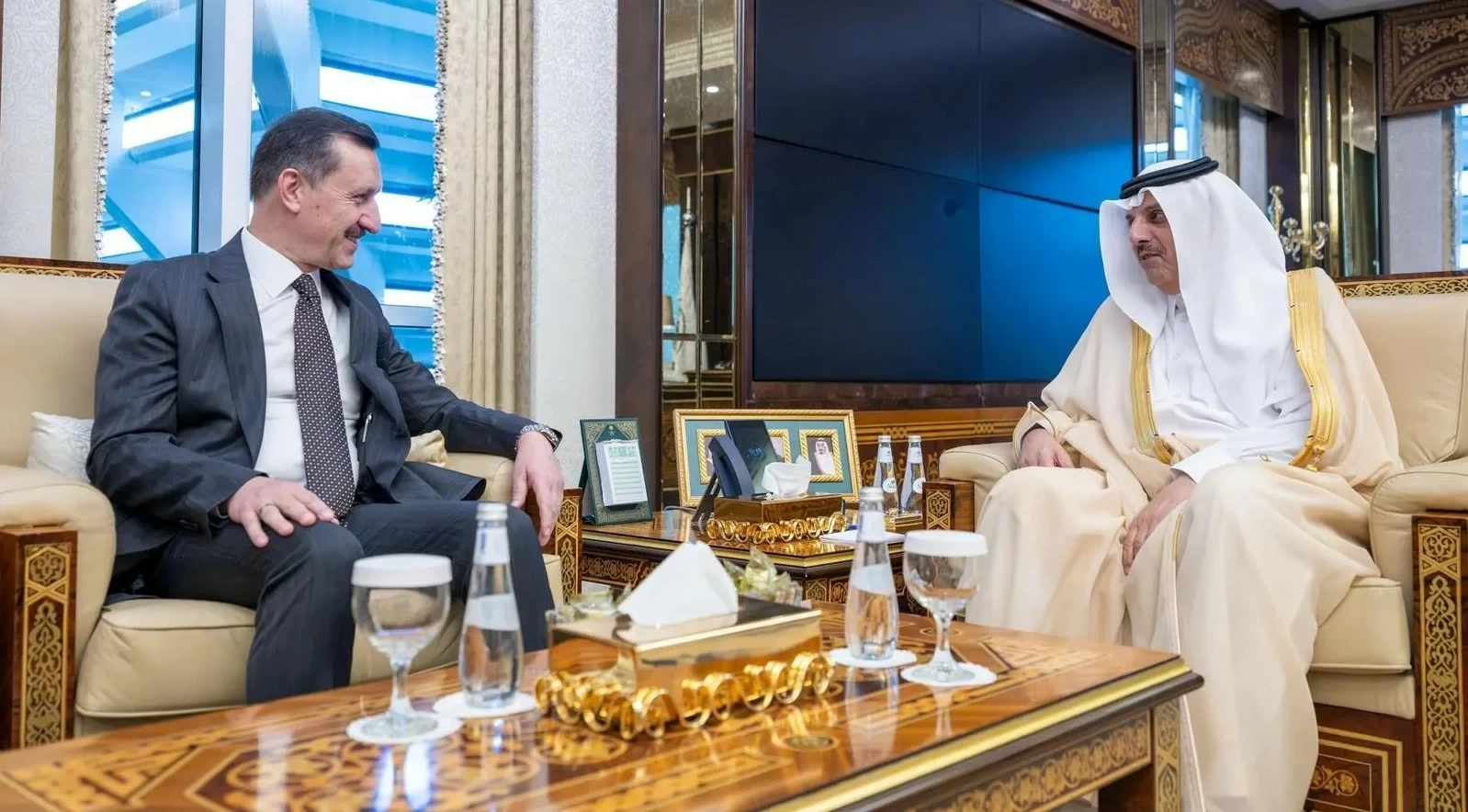 استقبال نائب وزير الداخلية المُكلف السفير التركي