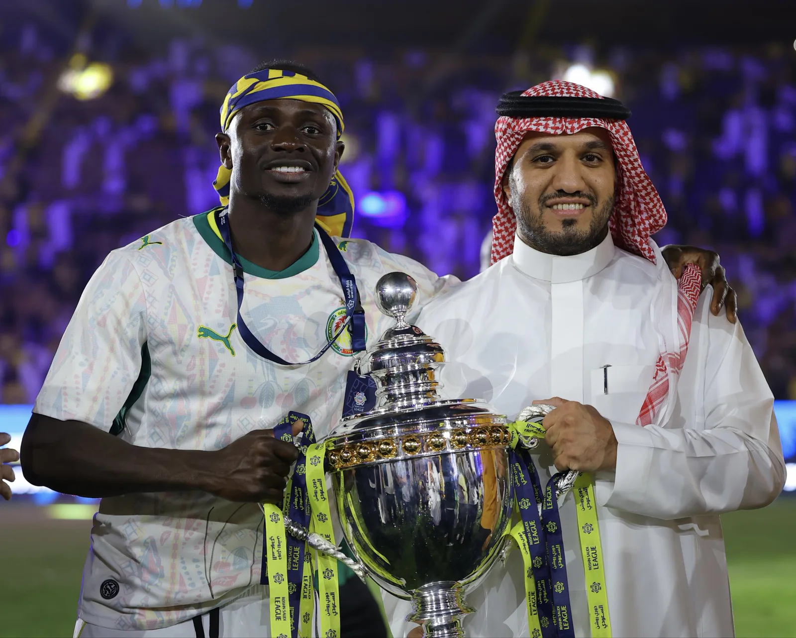 أبدى عبدالله الماجد شكراً على الثقة وعانق النصر في اللقاء الأخير