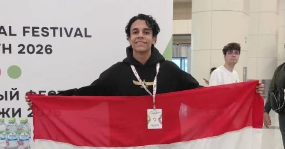 من بين 113 ألف متقدم حول العالم.. المصري باسل الشقويري يمثل بلاده في مهرجان الشباب الدولي بروسيا